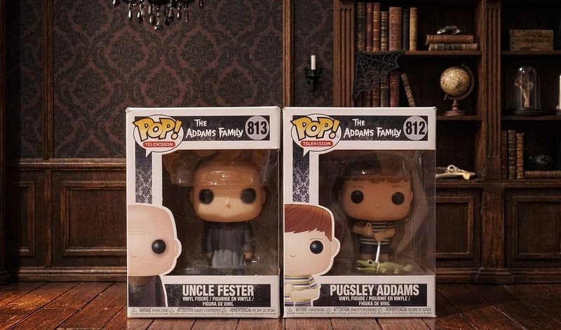 Funko Pop The Addams Family Lot Uncle Fester 813 Pugsley Addams 812 Figures New