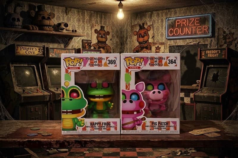 Funko Pop Five Nights at Freddy's Lot Happy Frog 369 Pigpatch 364 Figures New