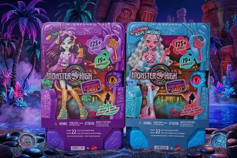 Monster High Skulltimate Secrets Destination Gore-Geous Oasis Jinafire Lagoona 2