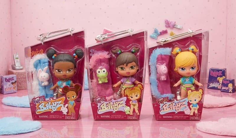 Bratz Babyz Reproduction Doll Lot of 3 Sasha Yasmin Cloe NIB Sealed MGA